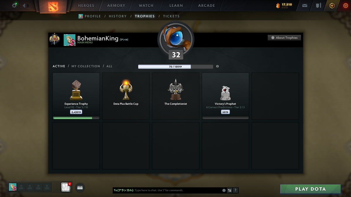 Legend I | MMR: 2977 | Behavior Score: 9583 | Shadowfiend Arcana | Many Immortals | Pudge and Antimage Persona | Ringmaster Announcer | Quick Que | 500 Hours | Old Account | Full Access