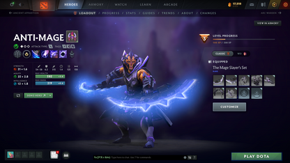 Legend I | MMR: 2977 | Behavior Score: 9583 | Shadowfiend Arcana | Many Immortals | Pudge and Antimage Persona | Ringmaster Announcer | Quick Que | 500 Hours | Old Account | Full Access