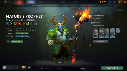 Archon I | Behavior Score: 9236 | Nature's Prophet and Templar Assassin Immortal | 4000+ Hours | 1800 Games | Mainpool Account |