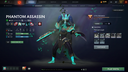 Archon I | Behavior Score: 9236 | Nature's Prophet and Templar Assassin Immortal | 4000+ Hours | 1800 Games | Mainpool Account |