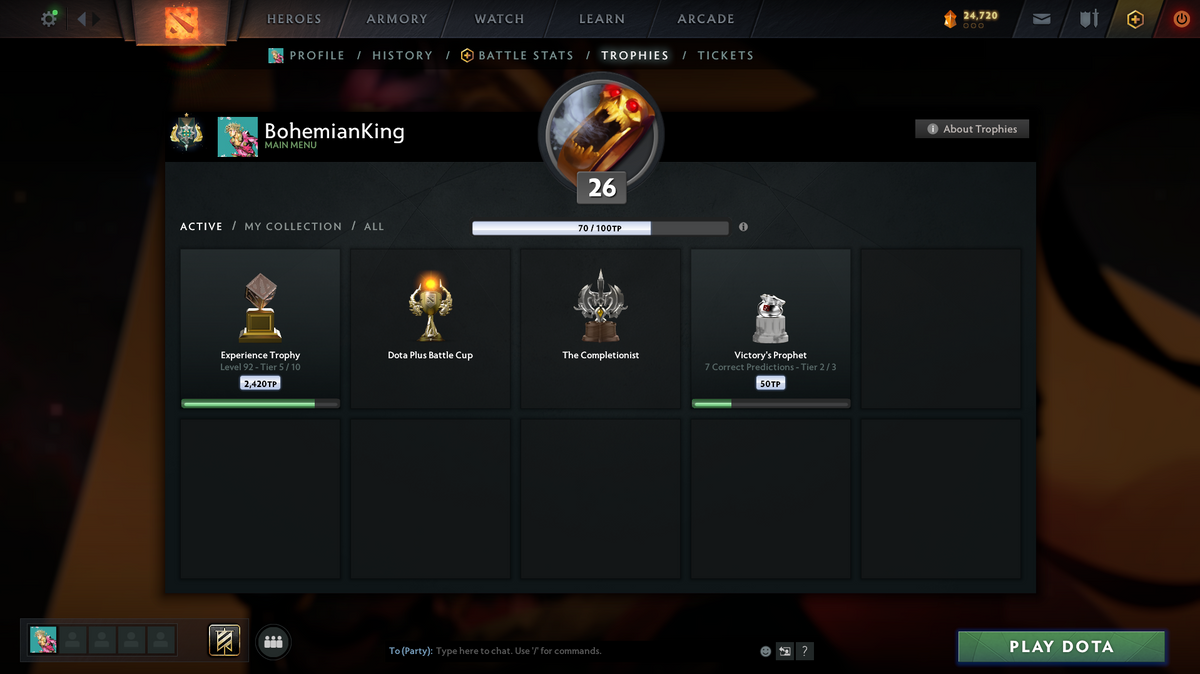 Archon I | MMR: 2407 | Behavior Score: 9107 | Ogre Magi Arcana | Many Immortals Inside | Good Sets | Quick Que | Full Access | Dotaplus Included | Perfect for smurf