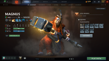 Archon I | MMR: 2407 | Behavior Score: 9107 | Ogre Magi Arcana | Many Immortals Inside | Good Sets | Quick Que | Full Access | Dotaplus Included | Perfect for smurf