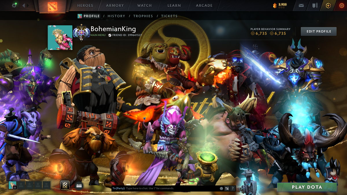 Ancient I | MMR: 3863 | Behavior Score: 6735 | Ogre Magi Arcana | Sven Shattered Sword | Pudge Persona | Immortals Inside | Mainpool Account | Quick Que | Full Access | Many Items
