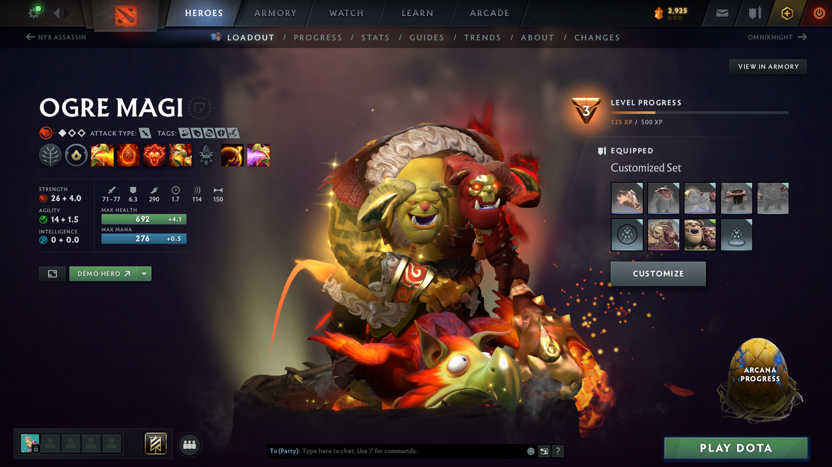Ancient I | MMR: 3863 | Behavior Score: 6735 | Ogre Magi Arcana | Sven Shattered Sword | Pudge Persona | Immortals Inside | Mainpool Account | Quick Que | Full Access | Many Items