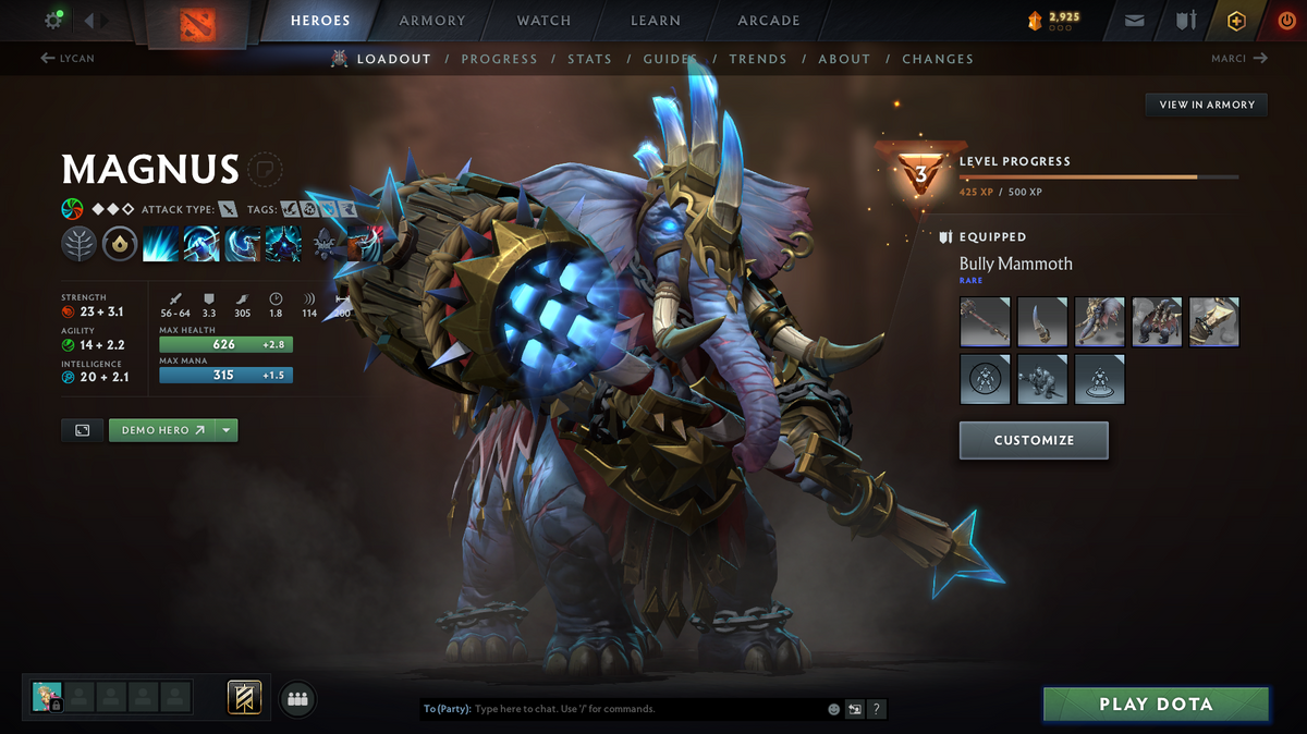 Ancient I | MMR: 3863 | Behavior Score: 6735 | Ogre Magi Arcana | Sven Shattered Sword | Pudge Persona | Immortals Inside | Mainpool Account | Quick Que | Full Access | Many Items