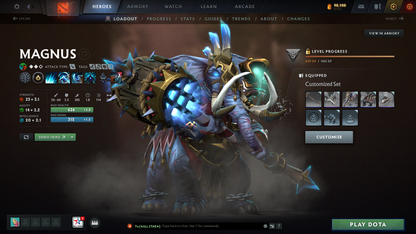 Ancient V | MMR: 4575 | Behavior Score: 10993 | Terrorblade Arcana | Many Immortals | Antimage Persona | Mainpool | Trophy Level: 47 | Old Account | Quick Que