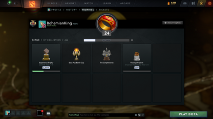 Legend IV | MMR: 3589 | Behavior Score: 7965 | Many Immortals Inside | 430 Hours | 1-3 Min Avg Que Time | Many Sets Inside | Old Account | Full Access | Calibrated