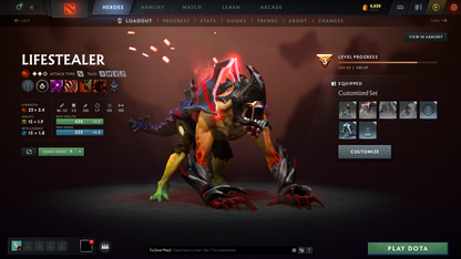 Legend IV | MMR: 3589 | Behavior Score: 7965 | Many Immortals Inside | 430 Hours | 1-3 Min Avg Que Time | Many Sets Inside | Old Account | Full Access | Calibrated