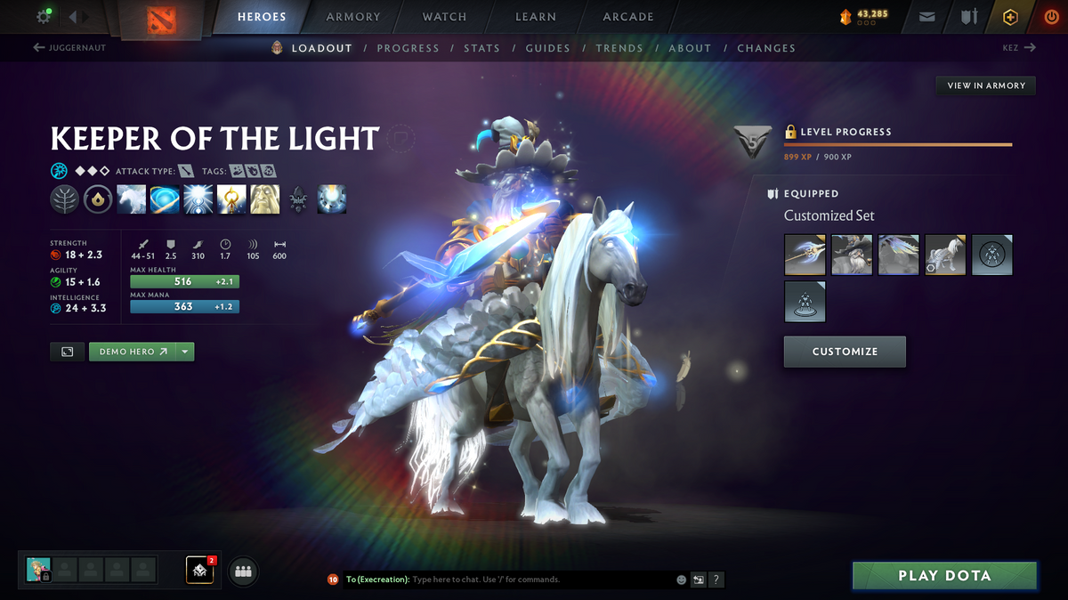 Immortal | 5814 | Behavior Score: 11153 | Juggernaut & Lina Arcana | Invoker, Antimage Persona | Many Many Immortals | Mainpool | Full Access | Super Quick Que | Old Account | Trophy level 61