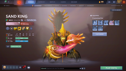 Herald V | MMR: 704 | Behavior Score: 8815 | Mainpool Account | Quick Que Time | Many Immortals, Items & Sets Inside