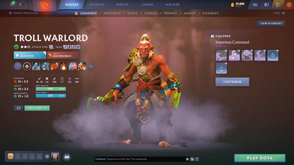 Guardian IV | MMR 1194 | Behavior 8821 | Zeus Arcana | Fully Stacked with Immortals and Exclusive Sets!!!
