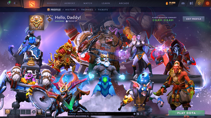 Guardian IV | MMR 1194 | Behavior 8821 | Zeus Arcana | Fully Stacked with Immortals and Exclusive Sets!!!