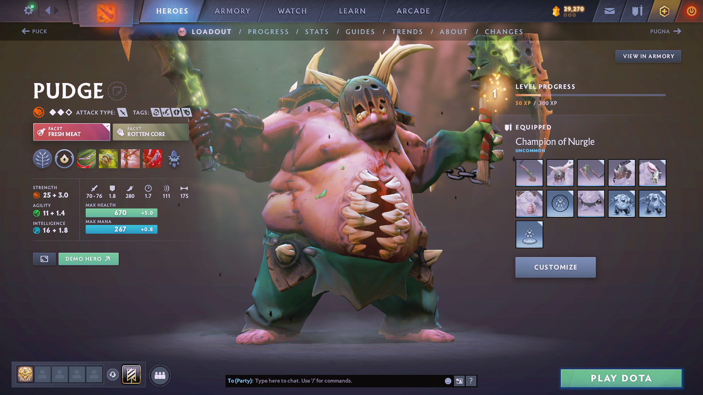Herald V | MMR 704 | Behavior 10502 | Mainpool | Fast Queue | Stacked with Immortals + Many Sets!!!