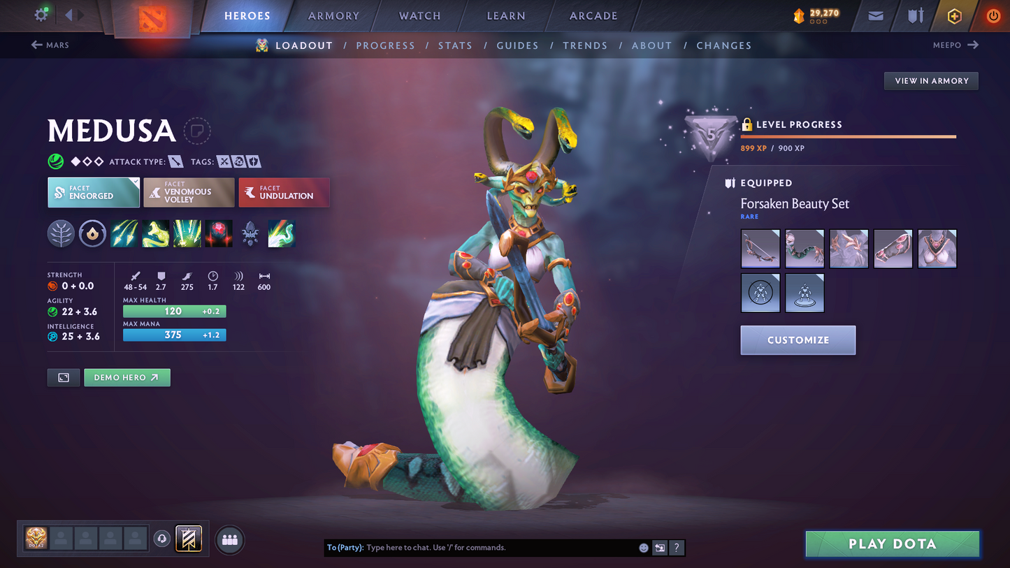 Herald V | MMR 704 | Behavior 10502 | Mainpool | Fast Queue | Stacked with Immortals + Many Sets!!!