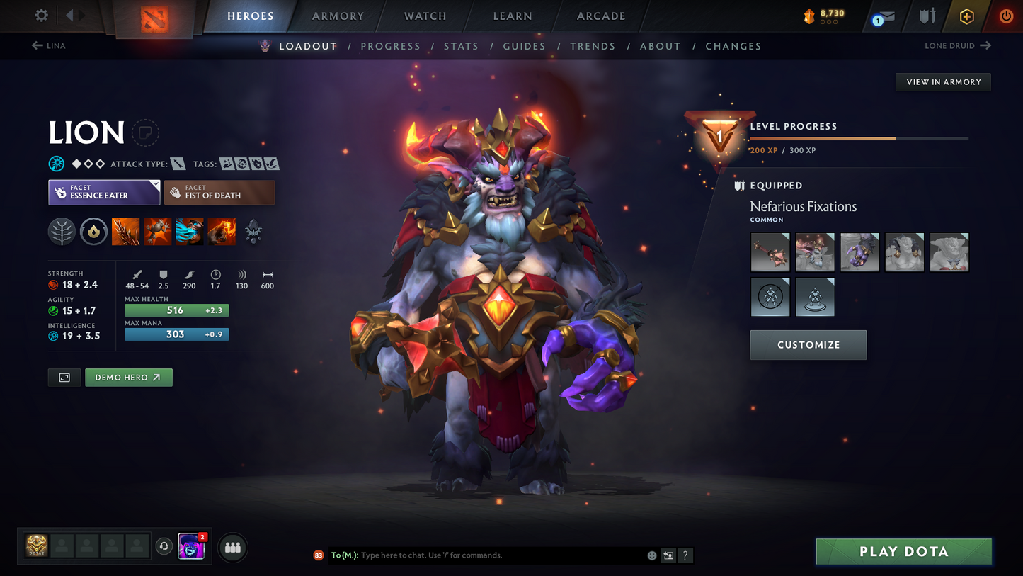 Legend III | MMR: 3308 - Behavior: 4311 (Playable) | Juggernaut Arcana | Invoker Angel of Vex Persona | Many Sets & Items | 750 Hours | Mainpool | LOW PRICE