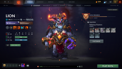 Legend III | MMR: 3308 - Behavior: 4311 (Playable) | Juggernaut Arcana | Invoker Angel of Vex Persona | Many Sets & Items | 750 Hours | Mainpool | LOW PRICE