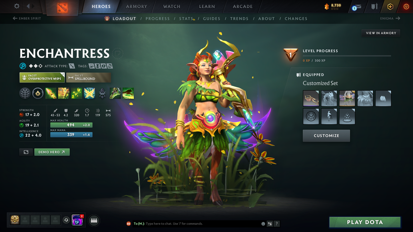 Legend III | MMR: 3308 - Behavior: 4311 (Playable) | Juggernaut Arcana | Invoker Angel of Vex Persona | Many Sets & Items | 750 Hours | Mainpool | LOW PRICE
