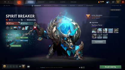 Legend V | MMR: 3609 - Behavior: 3689 (Playable) | 2 Arcanas: Pudge & Zeus | AM Latest Persona | Stacked with Rare Cache Sets & Items | Mainpool | LOW PRICE
