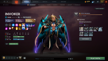 Legend V | MMR: 3609 - Behavior: 3689 (Playable) | 2 Arcanas: Pudge & Zeus | AM Latest Persona | Stacked with Rare Cache Sets & Items | Mainpool | LOW PRICE