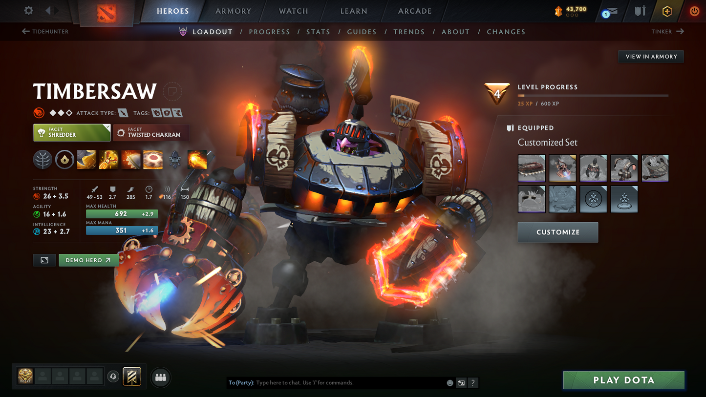 Legend V | MMR: 3609 - Behavior: 3689 (Playable) | 2 Arcanas: Pudge & Zeus | AM Latest Persona | Stacked with Rare Cache Sets & Items | Mainpool | LOW PRICE