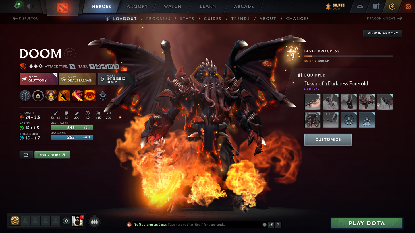 Archon II | MMR: 2466 - Behavior Score: 11969 | Crystal Maiden Arcana | Mirana Persona | Latest Cache Sets | Complete 10th Anniversary Sets | Many Cache Sets & Immortals Inside | Mainpool | Trophy Level: 298 | Full Access