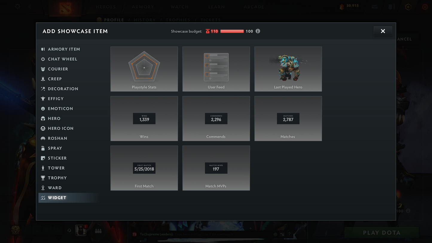 Archon II | MMR: 2466 - Behavior Score: 11969 | Crystal Maiden Arcana | Mirana Persona | Latest Cache Sets | Complete 10th Anniversary Sets | Many Cache Sets & Immortals Inside | Mainpool | Trophy Level: 298 | Full Access