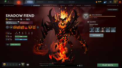 Legend I | MMR: 3130 - Behavior: 10167 | Complete Nemestice Battlepass | Arcanas: Spectre, Pudge, Shadow Fiend, Zeus | Personas: Dark Artistry Invoker, Dragon Knight, Mirana | Many Cache Sets & Items Inside | Trophy Level: 396 | Full Access