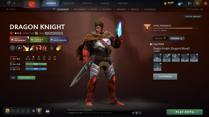 Legend I | MMR: 3130 - Behavior: 10167 | Complete Nemestice Battlepass | Arcanas: Spectre, Pudge, Shadow Fiend, Zeus | Personas: Dark Artistry Invoker, Dragon Knight, Mirana | Many Cache Sets & Items Inside | Trophy Level: 396 | Full Access