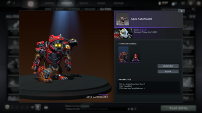 Legend I | MMR: 3130 - Behavior: 10167 | Complete Nemestice Battlepass | Arcanas: Spectre, Pudge, Shadow Fiend, Zeus | Personas: Dark Artistry Invoker, Dragon Knight, Mirana | Many Cache Sets & Items Inside | Trophy Level: 396 | Full Access