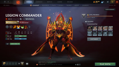 Archon IV | MMR: 2676 - Behavior: 11662 | 3 Arcanas: Legion Commander, Zeus & Terrorblade | Many Exclusive Sets & Immortals Inside | Trophy Level: 135 | Full Access | Mainpool