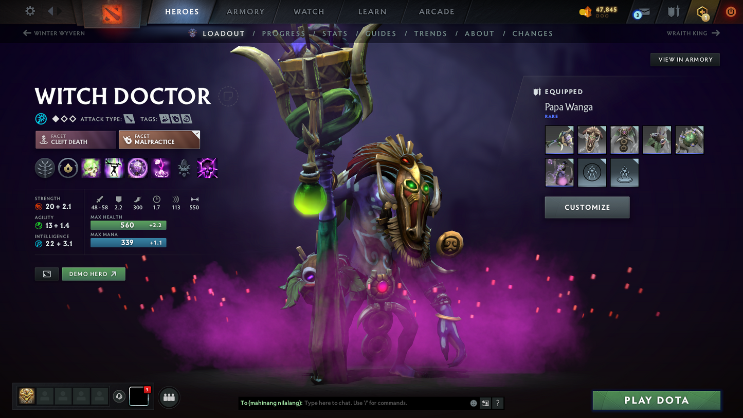 Archon III | MMR: 2642 - Behavior Score: 8865 | Latest Legion Commander Set | Many Items Inside | Fast Queue | Full Access