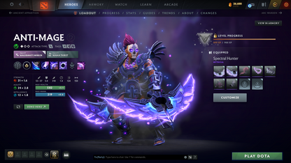 Crusader IV | MMR: 1904 - Behavior Score: 11680 | 2 Arcanas: Pudge & Ogre Magi | Rare Axe Cache Set Included | Many Items & Immortals Inside | 10th Anniversary Sets | 3044 Matches Played | Mainpool | Trophy Level: 322 | Full Access