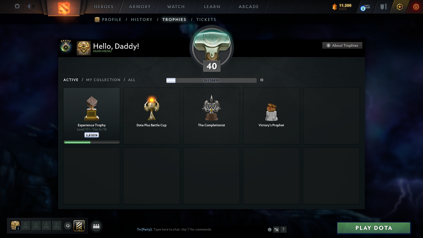 Herald V | MMR: 526 | Behavior Score: 9050 | Some Sets Inside | 900 Hours Played | Fast Queue | Trophy Level: 171 | Full Access