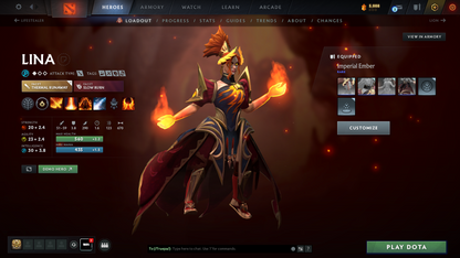 Crusader V | MMR: 2230 | Behavior Score: 9333 | x21 MMR DD TOKENS | Phantom Assassin Arcana | Many Items & Immortals Inside | Mainpool | Trophy Level: 120 | Full Access