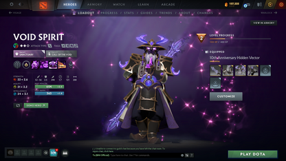 Archon II | MMR: 2528 | Behavior Score: 11217 | Phantom Assassin Arcana | Mirana Persona | Rare PA Cache Set Included | Many Items & Immortals Inside | 10th Anniversary Sets | 1800+ Hours Played | Mainpool | Trophy Level: 236 | Full Access