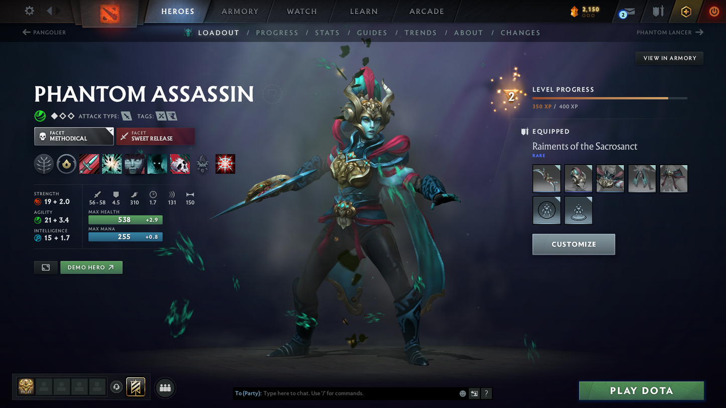 Crusader I | MMR 1478 | Behavior 9573 | Trophy Level: 99 | Quick Find Match | Many Items Inside | Full Access