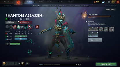 Crusader I | MMR 1478 | Behavior 9573 | Trophy Level: 99 | Quick Find Match | Many Items Inside | Full Access