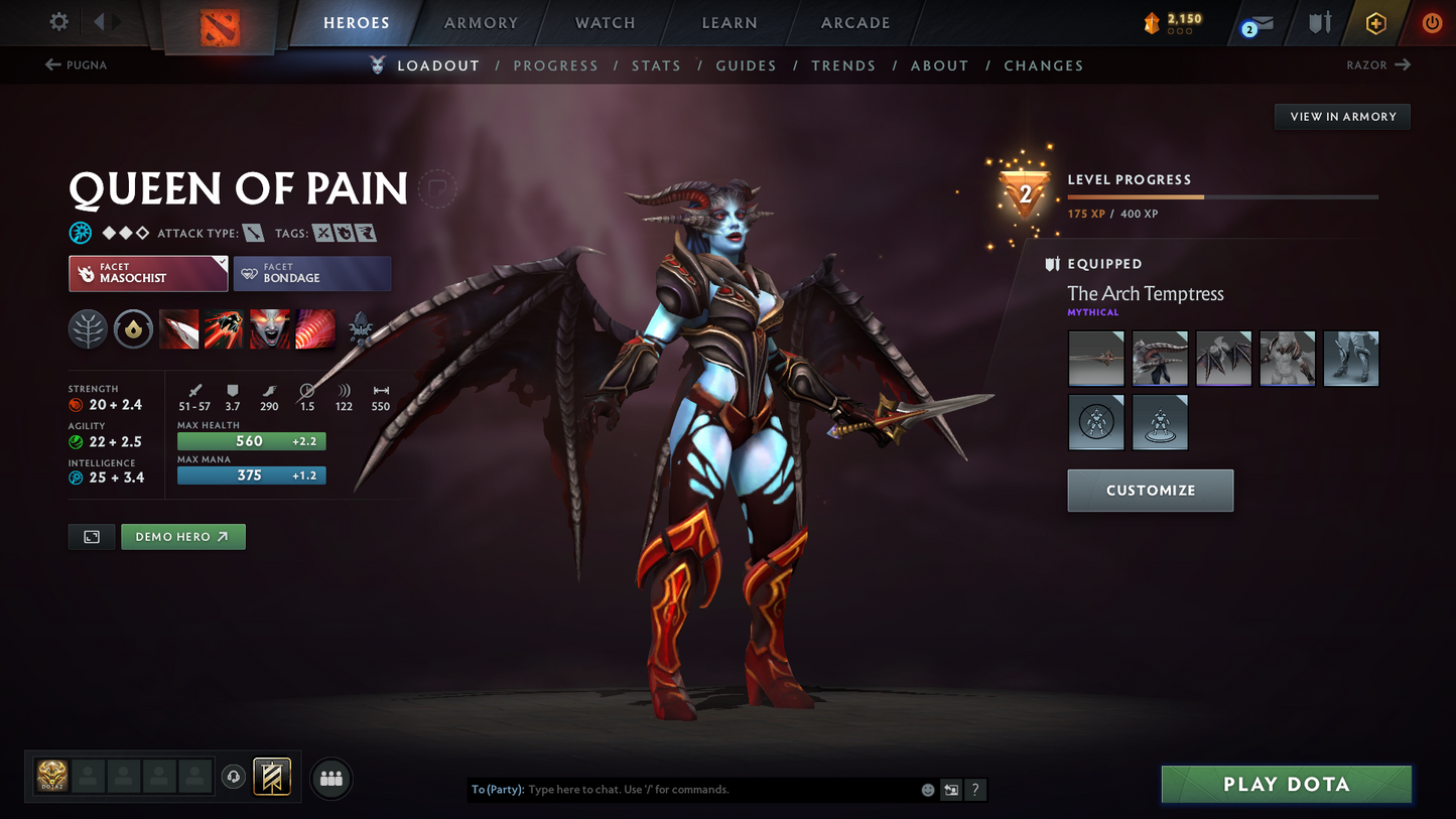 Crusader I | MMR 1478 | Behavior 9573 | Trophy Level: 99 | Quick Find Match | Many Items Inside | Full Access
