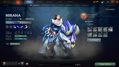 Crusader I | MMR 1478 | Behavior 9573 | Trophy Level: 99 | Quick Find Match | Many Items Inside | Full Access