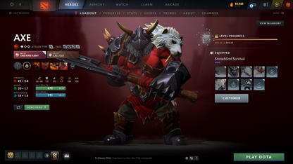 Divine I | MMR 4637 | Behavior 10483 | Hours Played 1590 | Mainpool | Shadow Fiend Arcana | Fully Stacked with Immortals and Sets | Trophy Level: 150+ | Fast Queue | Full Access