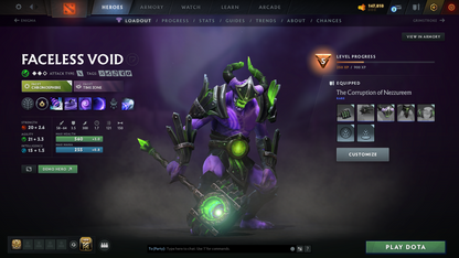 Divine II | MMR 4841 | Behavior 12000 | Mainpool | Juggernaut Arcana | Fully Stacked with Immortals and Sets | Trophy Level: 148+ | Quick Find Match | Perfect Summary | Full Access