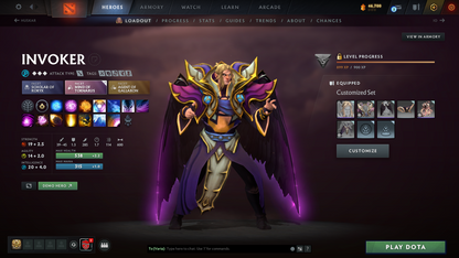 Legend II | MMR 3338 | Behavior 11883 | Mainpool | 3 Arcanas: Phantom Assassin (Style 2 Unlocked), Monkey King, Ogre Magi | Fully Stacked with Immortals and Sets | 3000+ Matches Played | Fast Find Match | Perfect Summary | Full Access