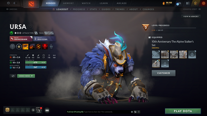 Divine III | MMR: 5083 | Behavior Score: 12000 | x40 MMR DD TOKENS | 4 Arcanas: Phantom Assassin, Monkey King, Zeus, Ogre Magi | 10th Anniversary Sets | 2,000+ Matches | Mainpool | Trophy Level: 261| Full Access