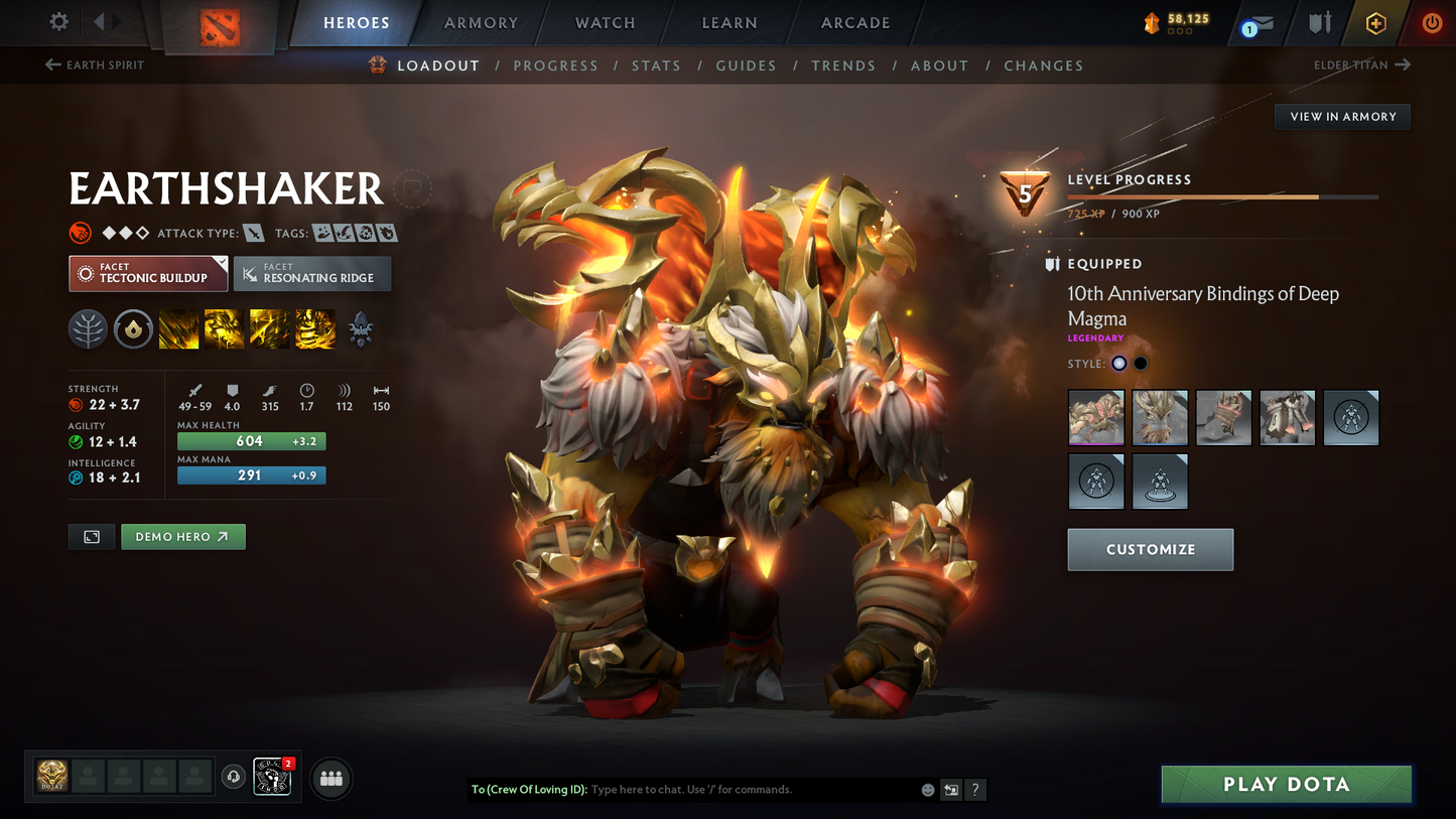 Divine III | MMR: 5083 | Behavior Score: 12000 | x40 MMR DD TOKENS | 4 Arcanas: Phantom Assassin, Monkey King, Zeus, Ogre Magi | 10th Anniversary Sets | 2,000+ Matches | Mainpool | Trophy Level: 261| Full Access