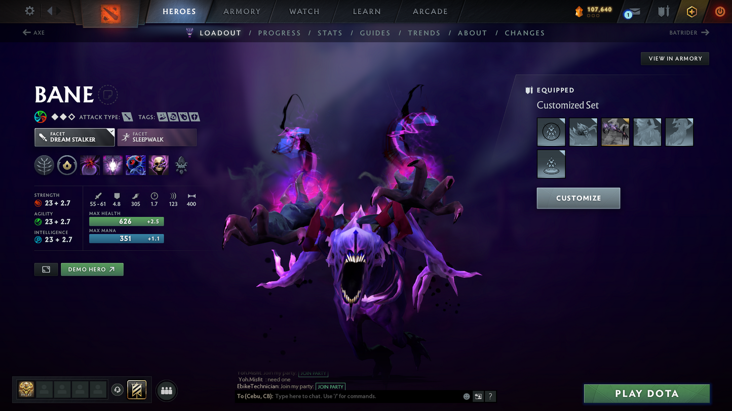 Legend IV | MMR: 3482 | Behavior Score: 8381 | x65 MMR DD TOKENS | Terrorblade Arcana | Many Immortals & Sets Inside | Fast Queue | Full Access