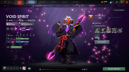 Archon I | MMR: 2335 | Behavior Score: 10347 | 2 Arcanas: Legion Commander & Juggernaut | Many Immortals & Sets Inside | Fast Queue | Full Access