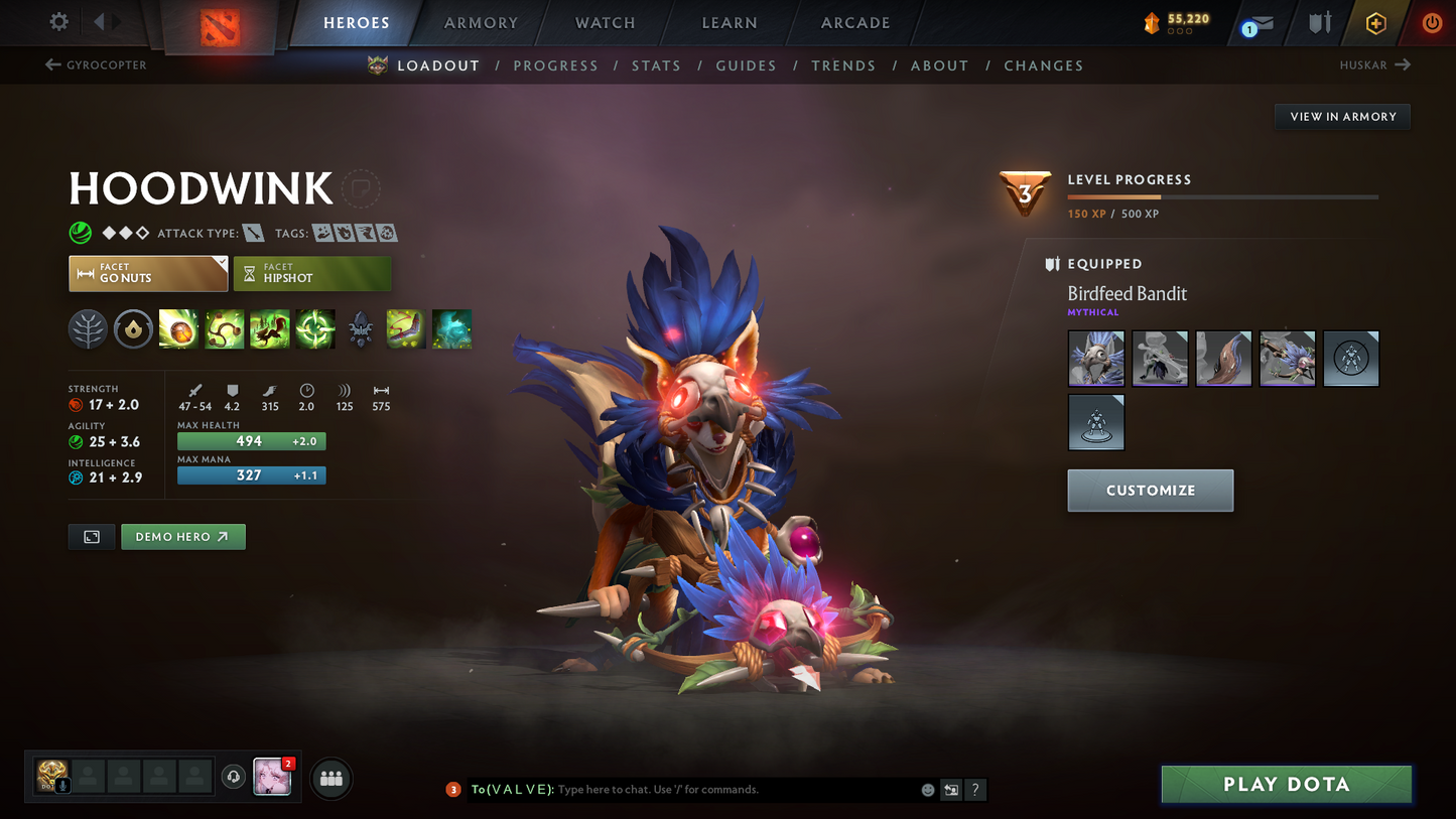Archon I | MMR: 2335 | Behavior Score: 10347 | 2 Arcanas: Legion Commander & Juggernaut | Many Immortals & Sets Inside | Fast Queue | Full Access