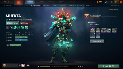 Guardian I | MMR: 707 - Behavior: 12000 | 5 Arcanas: Juggernaut, Phantom Assassin, Legion Commander, Pudge, Lina | Phantom Assassin Persona | Many Cache Sets Inside | Many Immortals | Full Access | Mainpool | Trophy Level: 214+