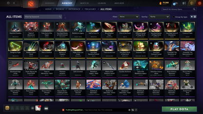 Guardian I | MMR: 707 - Behavior: 12000 | 5 Arcanas: Juggernaut, Phantom Assassin, Legion Commander, Pudge, Lina | Phantom Assassin Persona | Many Cache Sets Inside | Many Immortals | Full Access | Mainpool | Trophy Level: 214+