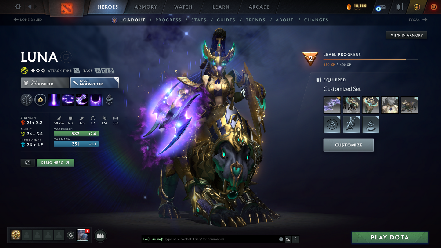 Guardian I | MMR: 639 - Behavior: 11403 | Legion Commander Arcana | 4 Latest Personas: Phantom Assassin, Invoker, Anti Mage, Crystal Maiden | Tons of Latest Cache Sets Inside | Many Immortals | Full Access | Mainpool | Trophy Level: 198+